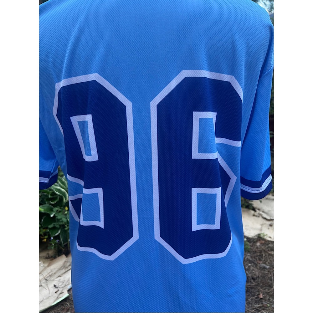 ATLiens Outkast Andre 3k Atlanta Braves Powder Blue Jersey FULLY SUBLIMATED - Picture 7 of 15